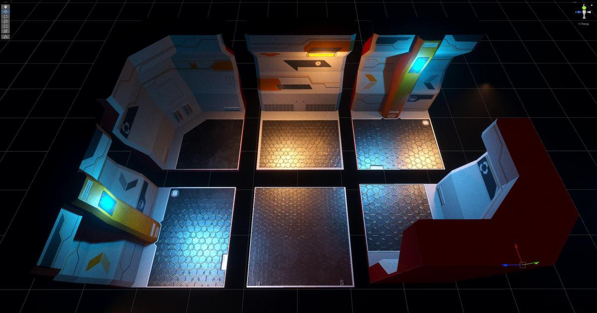 Sci-Fi Top-Down Facility Generator