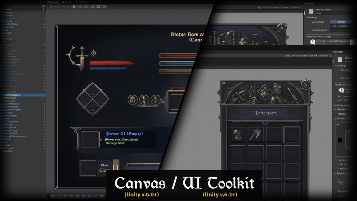 Legendary Warrior UI