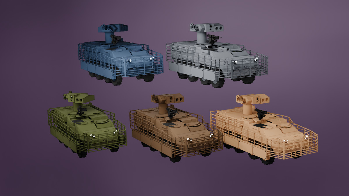 Modern Military Vehicles Pack