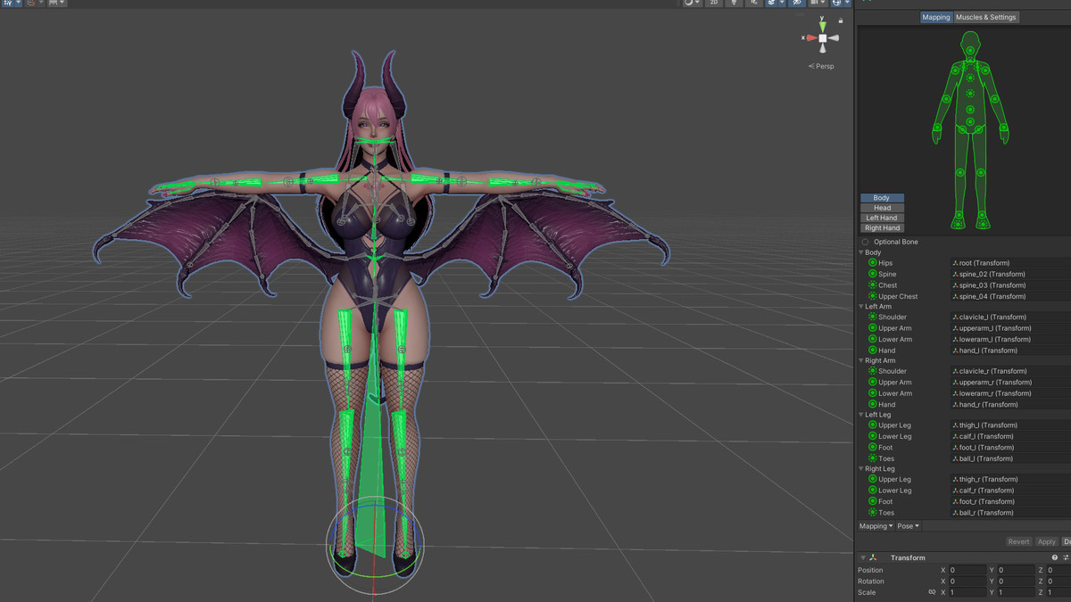 Vespira Succubus - Game Ready