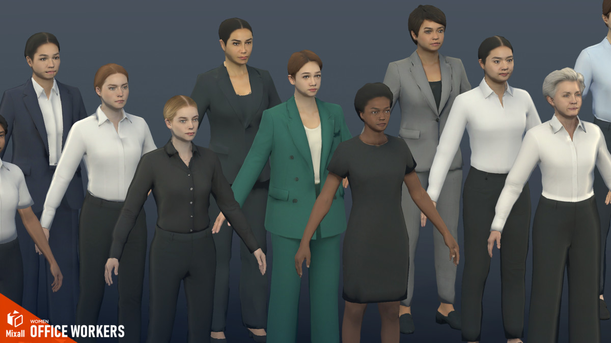 Office workers - Women