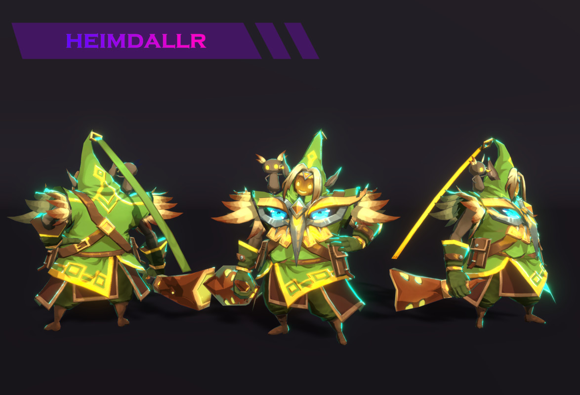 Loki and Heimdallr