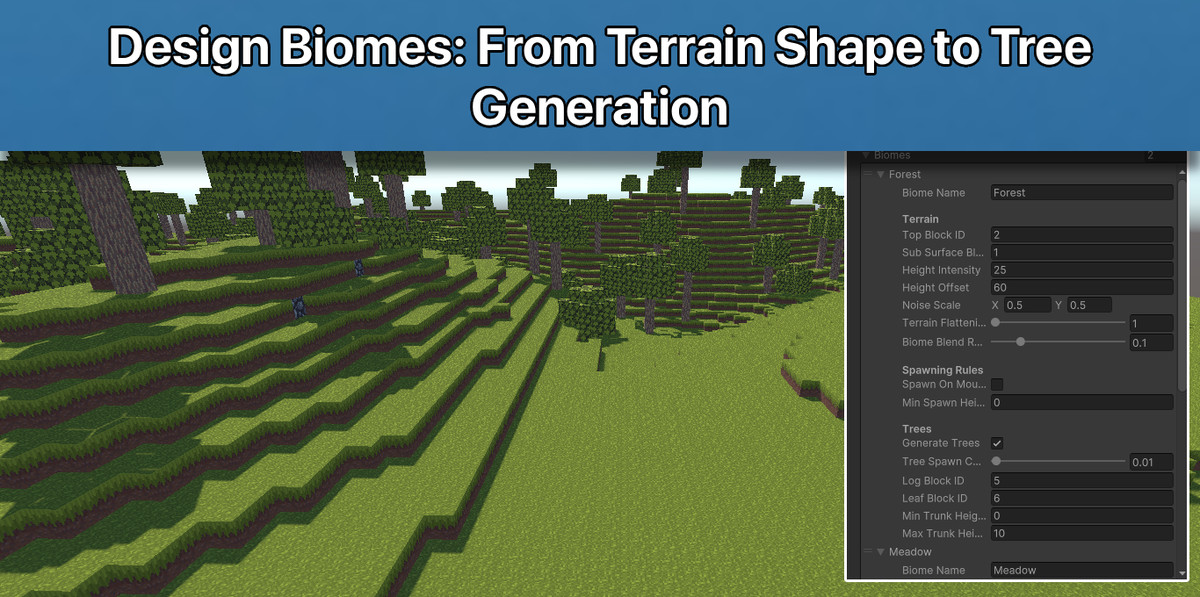 Pro-Cube World: Procedural Voxel World Generator