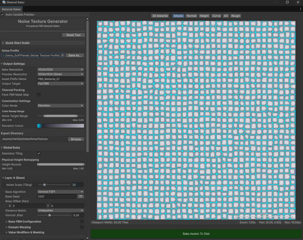 Noise Texture Generator: Procedural PBR Baker