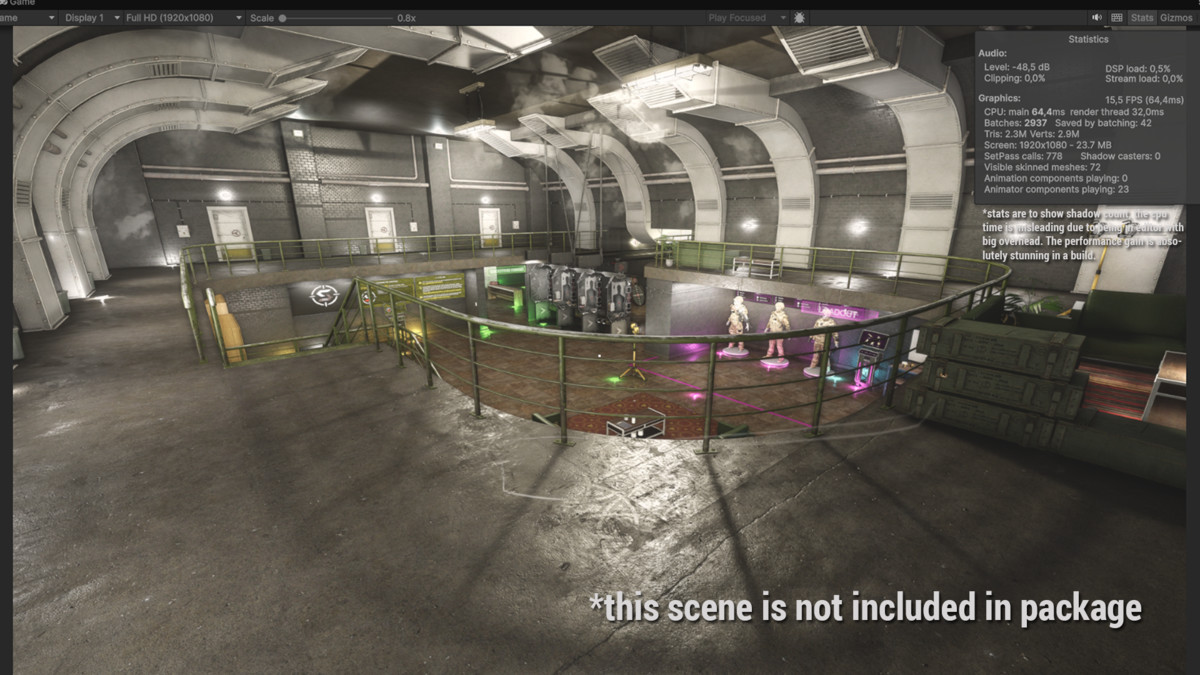 H_CachedShadows for URP (Lighting Performance)