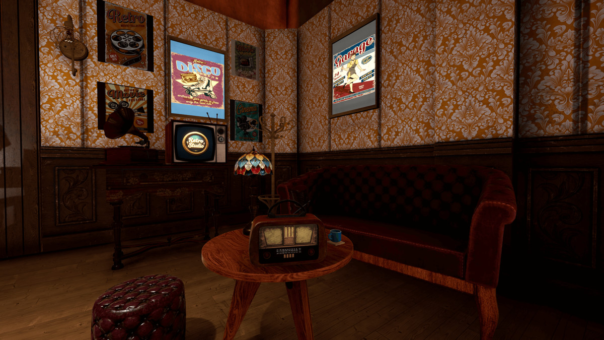 Retro TV Studio 2. (URP)