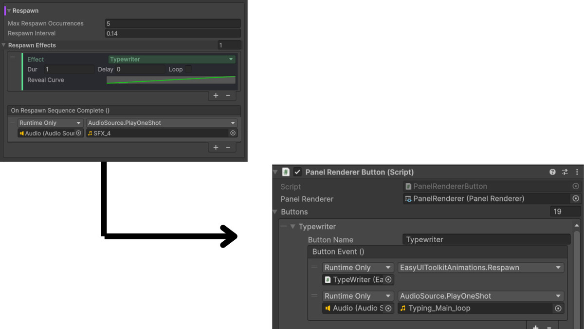 Easy UI Toolkit Animations
