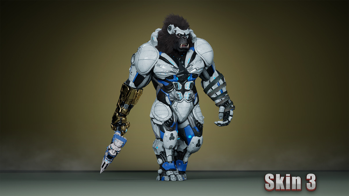Sci-Fi Titan Gorilla