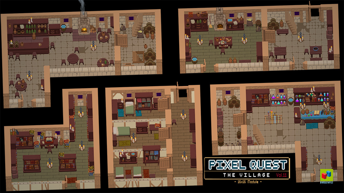 2D Pixel Quest Bundle