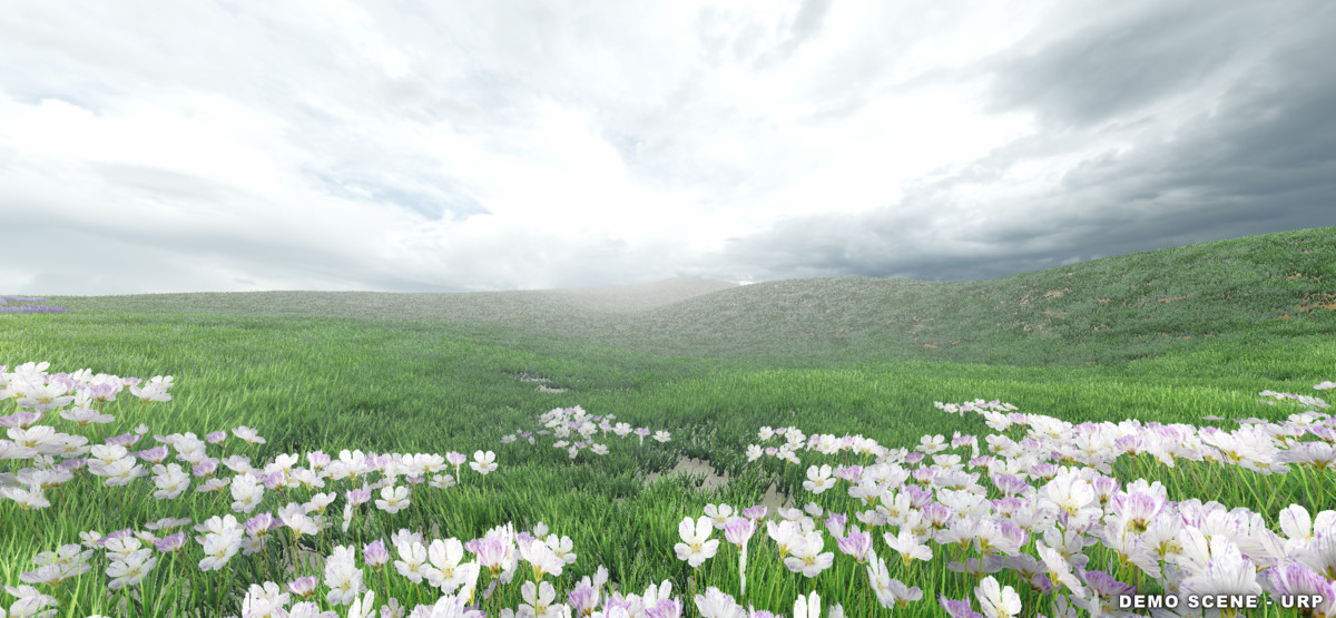 PolyArt Series - Grass & Flowers