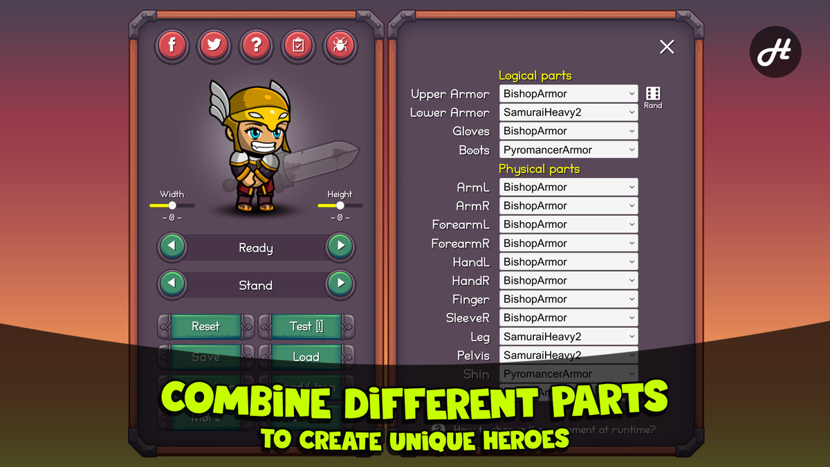 Fantasy Heroes: Character Editor [Basic]