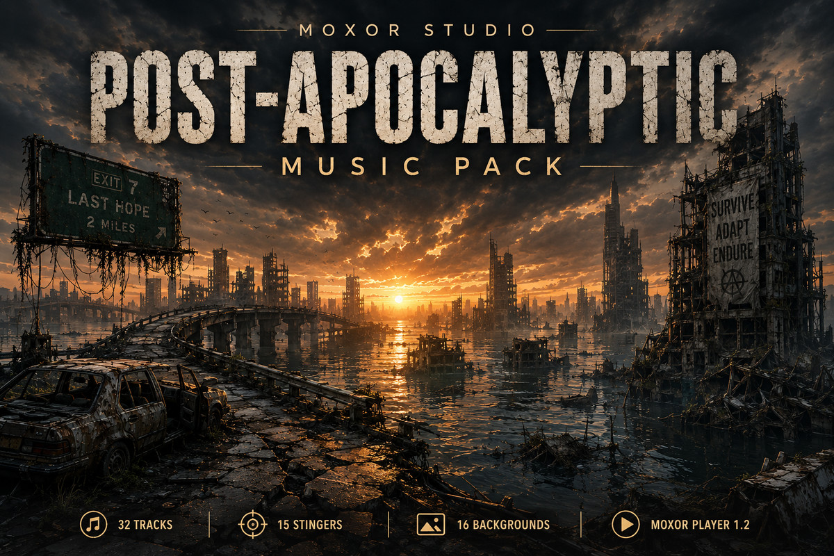 Post-Apocalyptic Music Pack – Moxor Studio