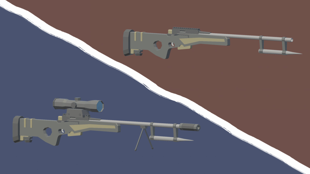 Stylized Fantasy Modular Guns