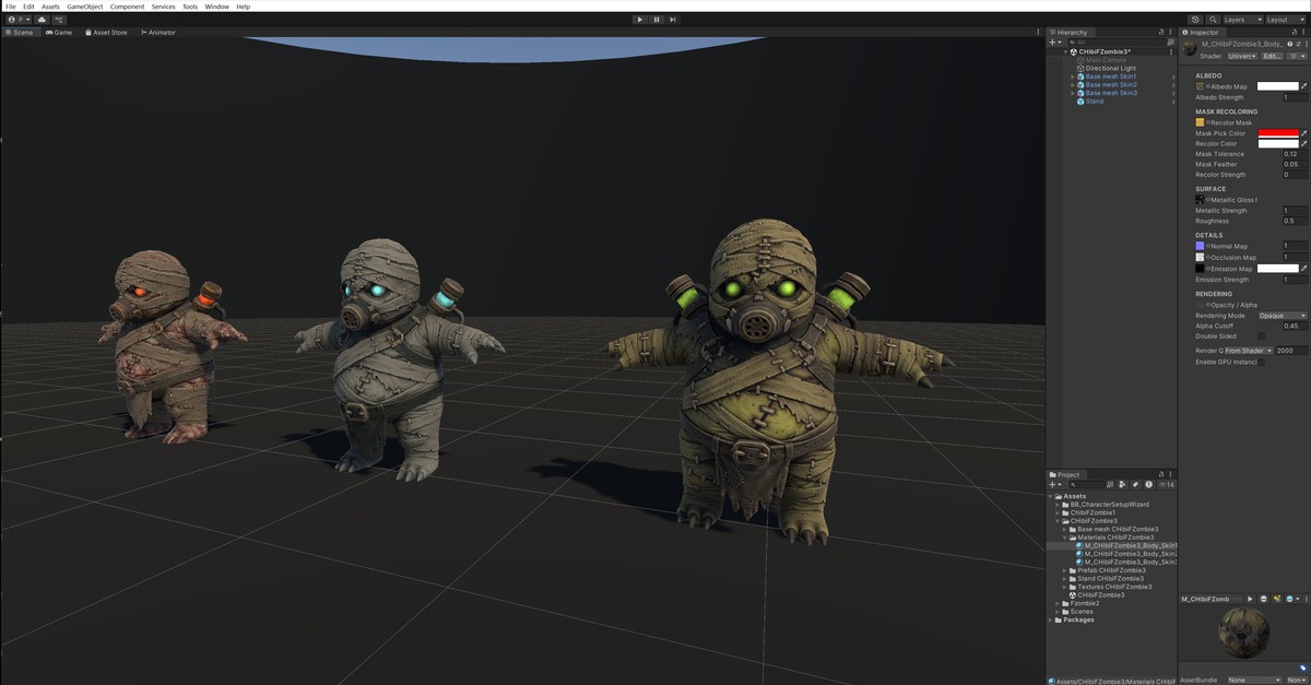 Chibi Necro Fat Zombie