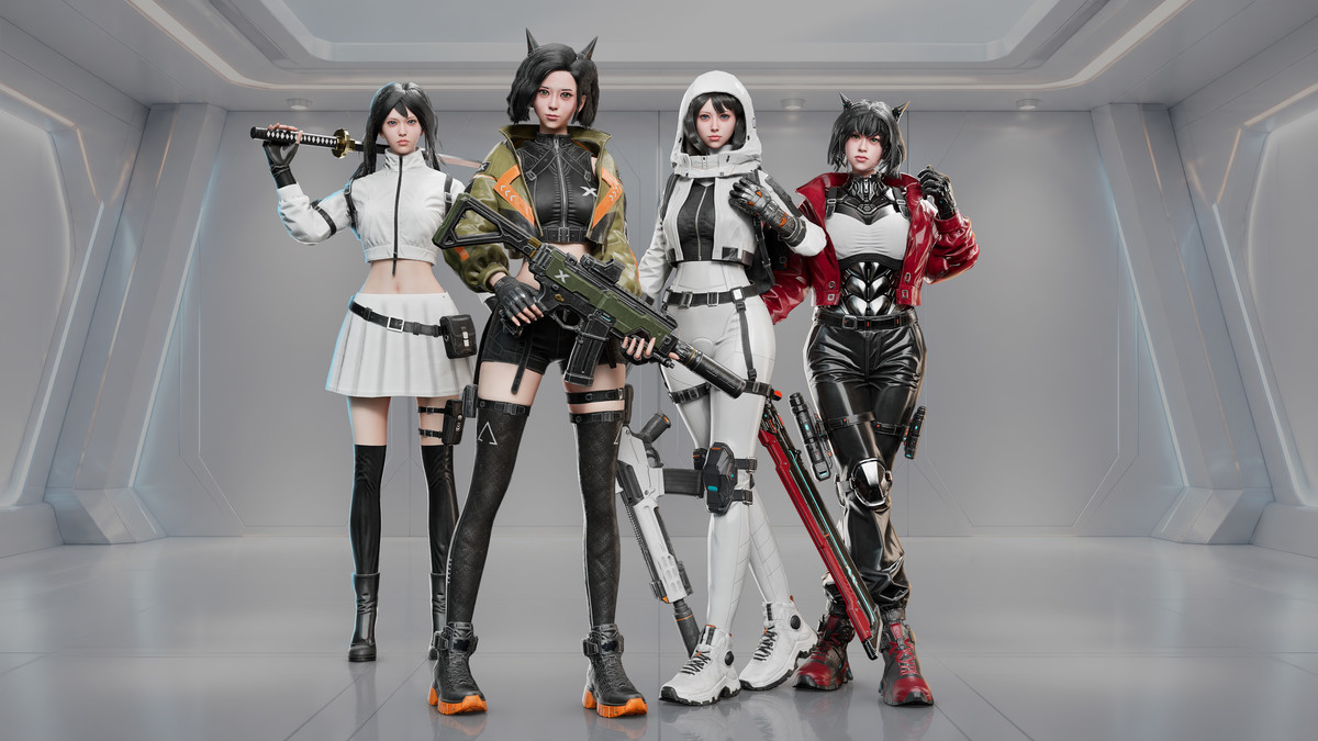 Cyberpunk & Sci‑Fi Female Operatives - Volume 1