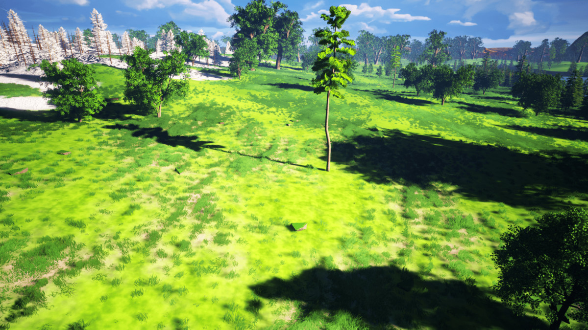 Stylized Multi-Biome Landscape