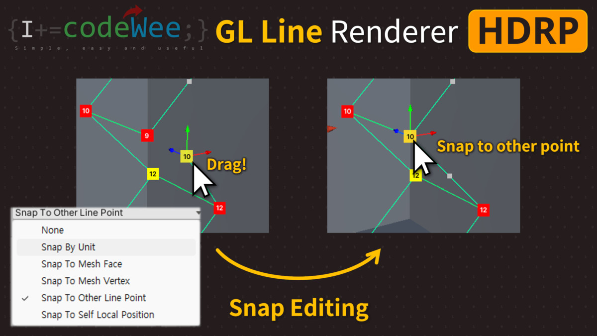GL Line Renderer(HDRP)