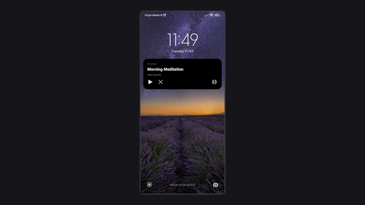 Background Audio + Lock Screen Controls for Android