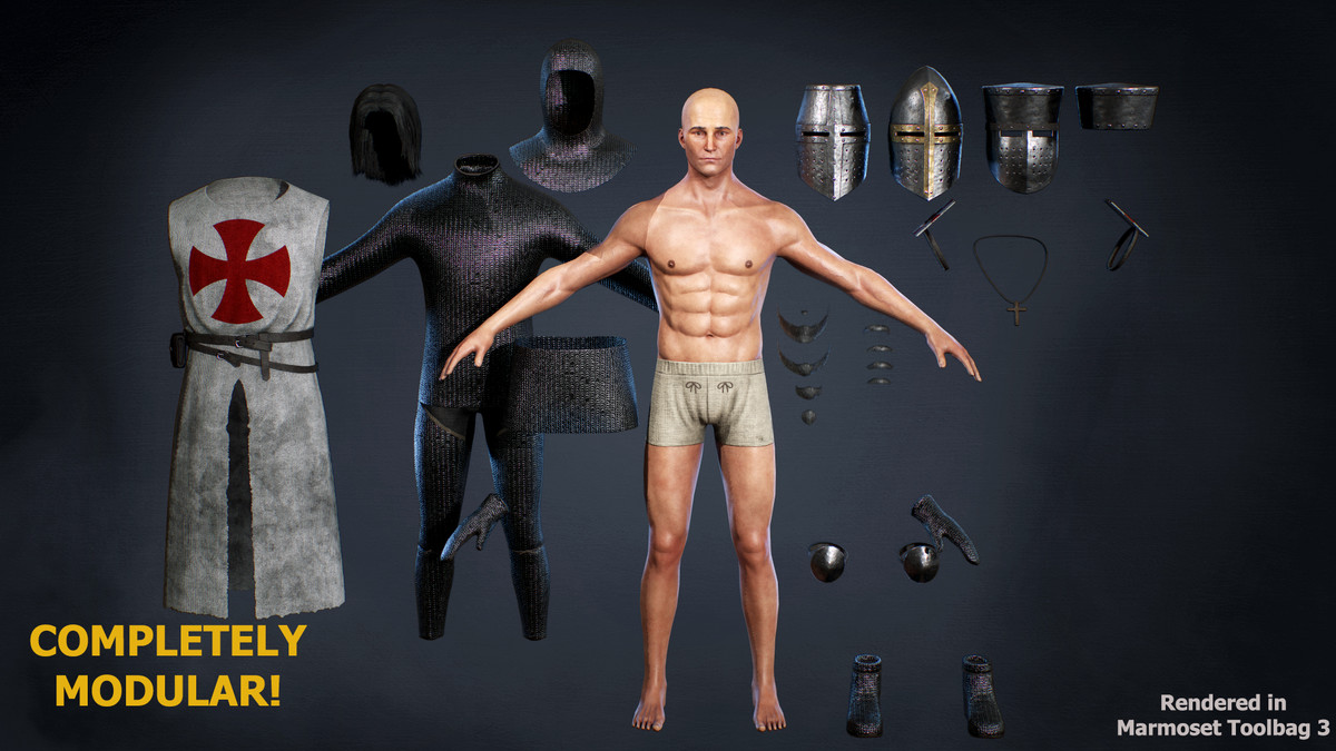 European Knight 05 Modular Templar