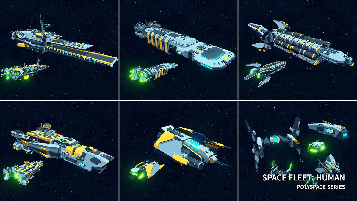 Polyspace - Space Ships Bundle