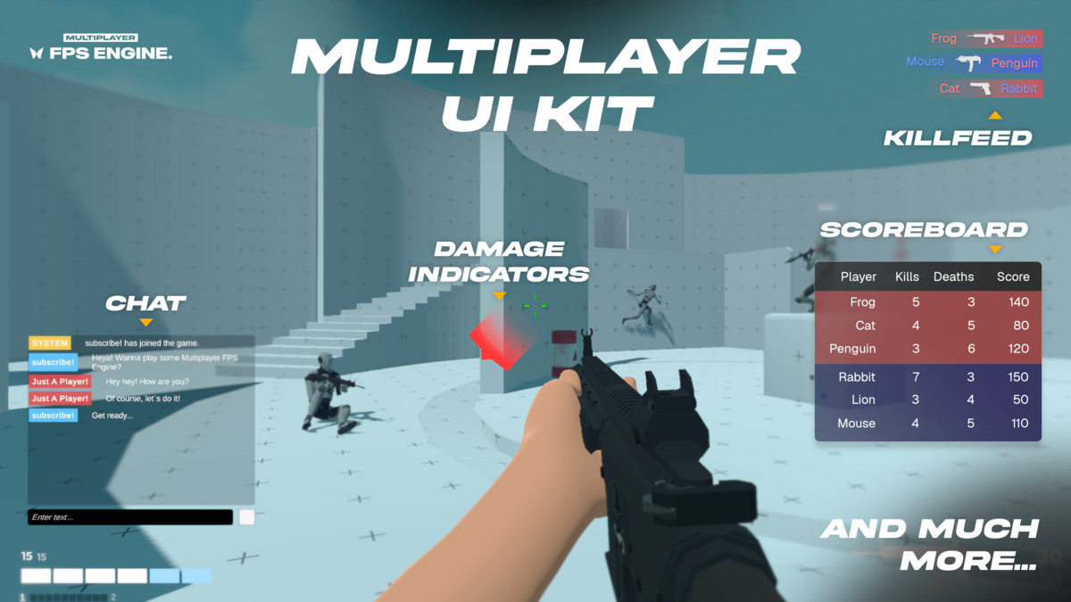 Multiplayer Add-On for FPS Engine