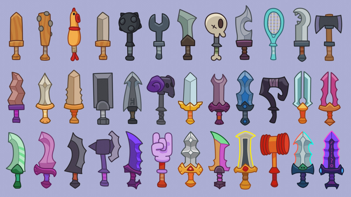 2D Icons - Casual Weapon & Armor Pack