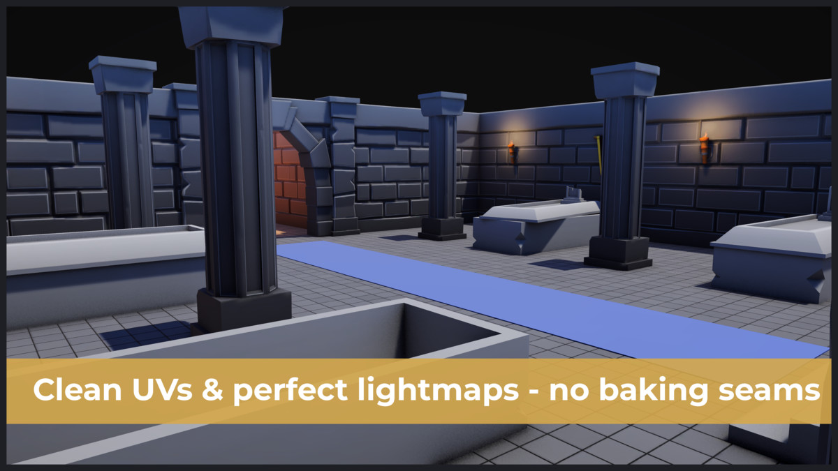 Modular Dungeon & Castle Pack – Stylized Low Poly