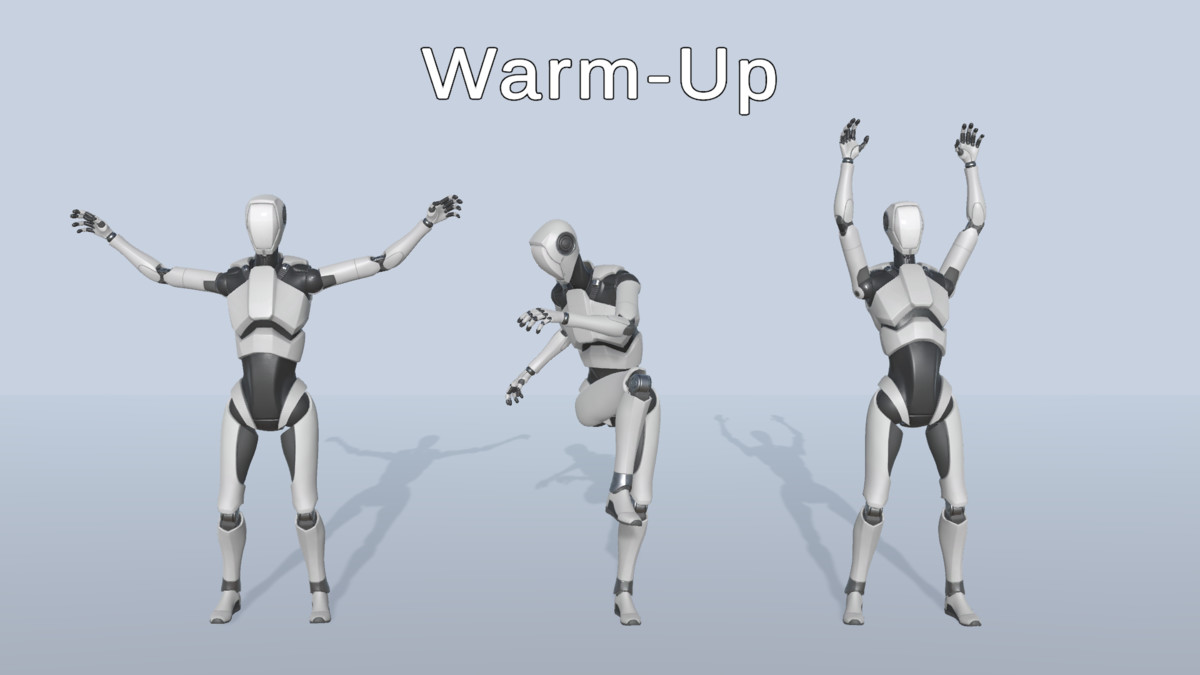 Fitness Motions: Warmups & Stretches