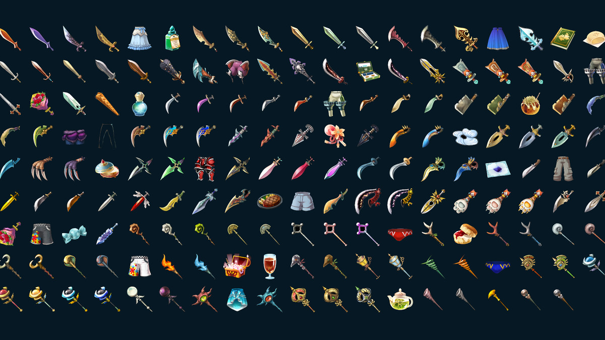 1600+ RPG Game Icons