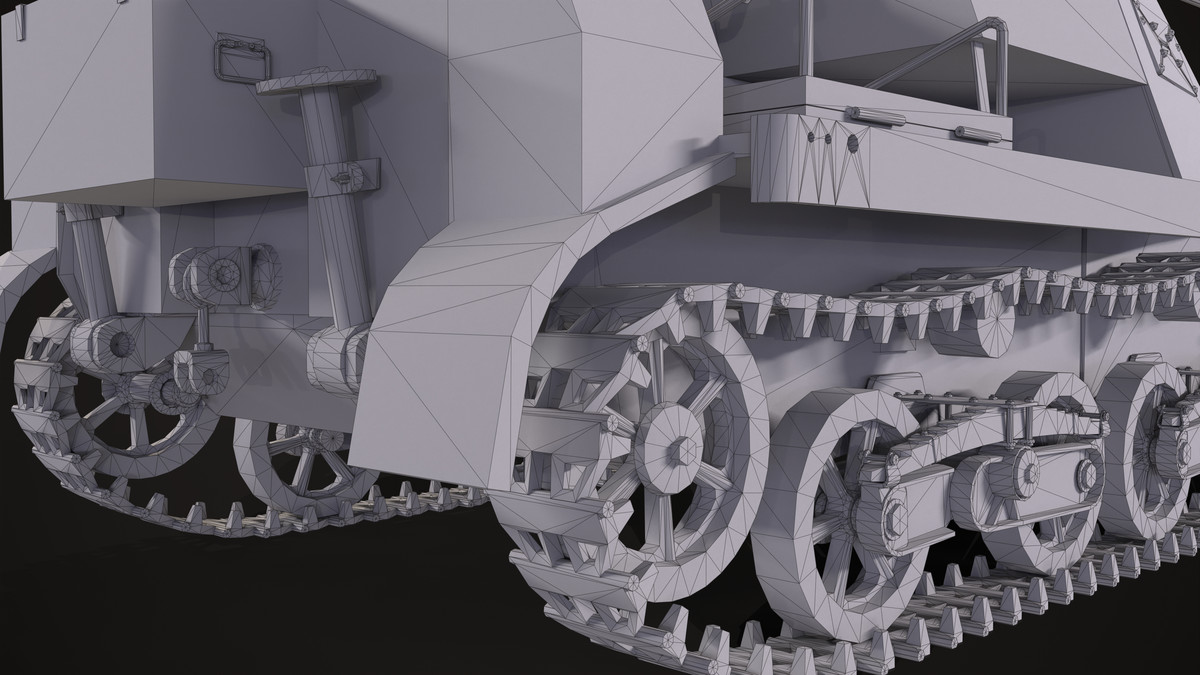 ZIS 30 Military Self Propelled Artillery Unit