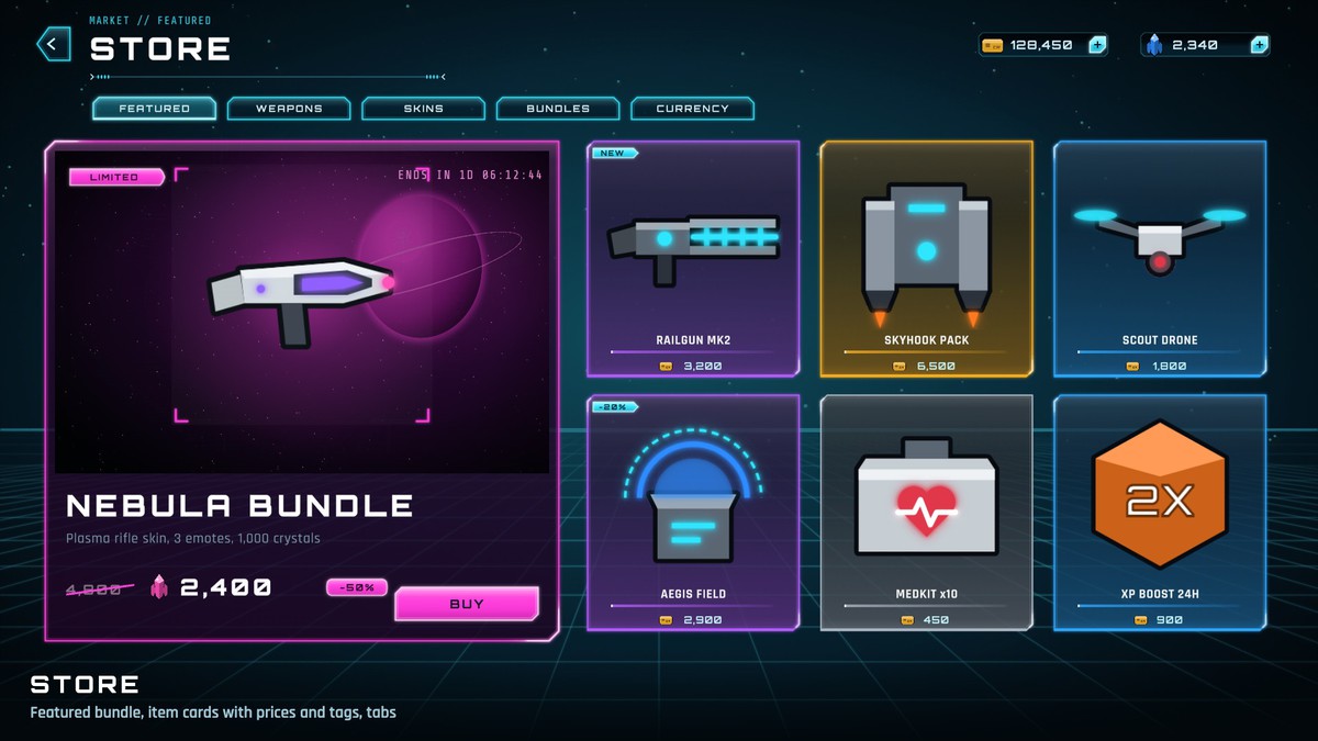 Holo UI: Sci-Fi GUI Kit | 724 Prefabs, 69 Demo Scenes, HUDs & Mobile