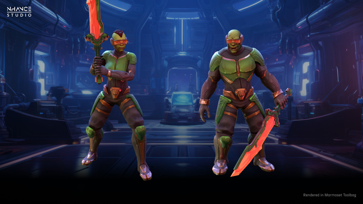 Stylized Sci-Fi Soldier Outfit