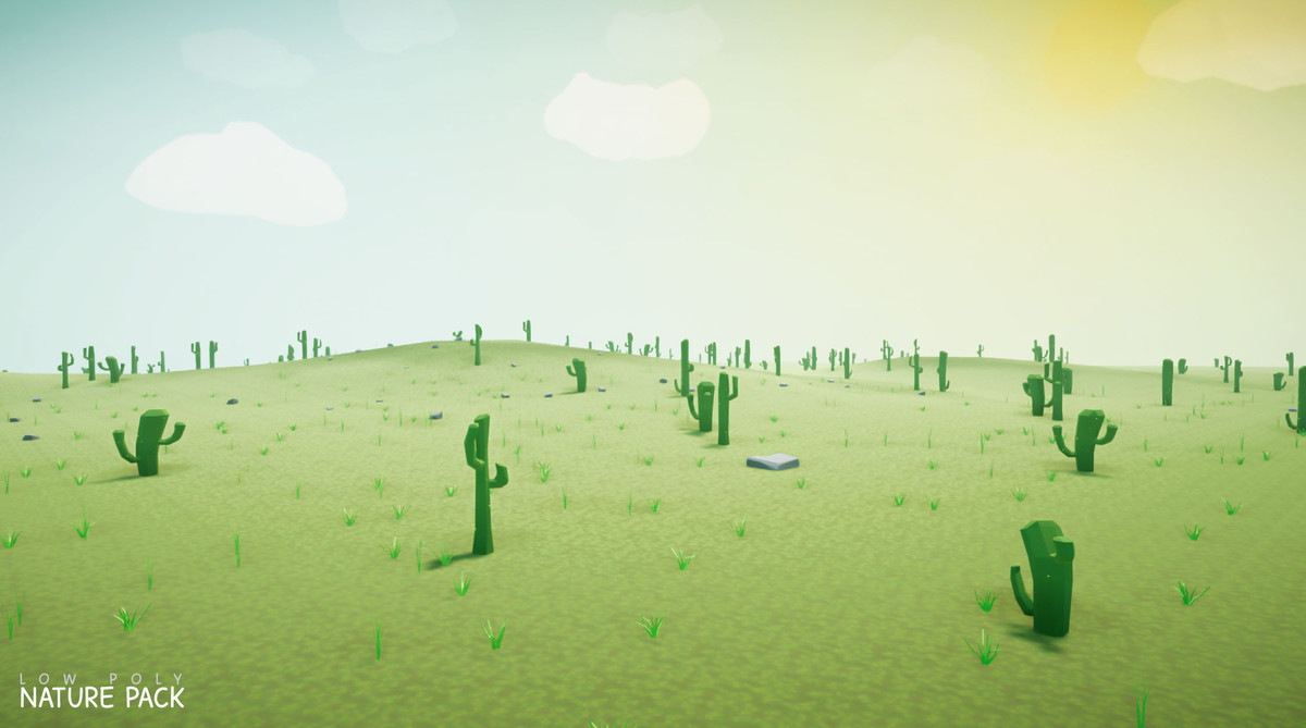 Low Poly Nature Biomes Pack