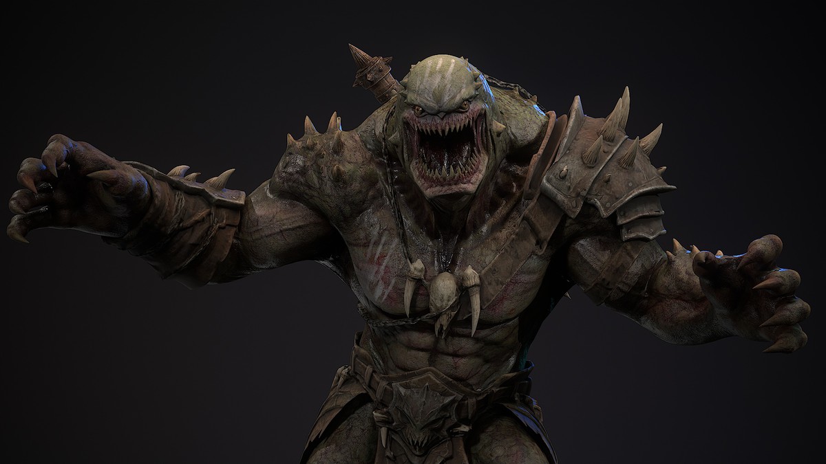 Brutal Warrior Monster