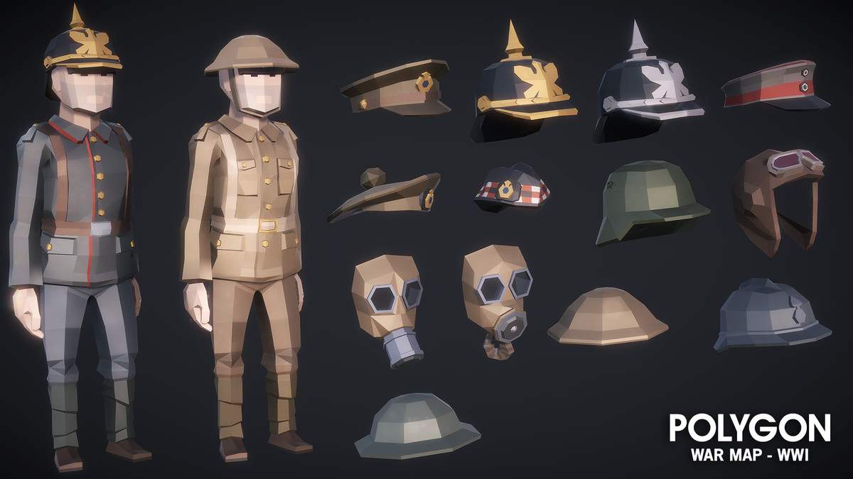 Value Bundle – POLYGON War Pack and WWI Map
