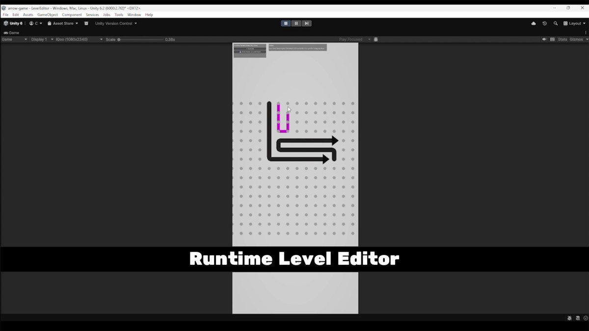 Escape – Arrow & Snake Puzzle | Template + Editor