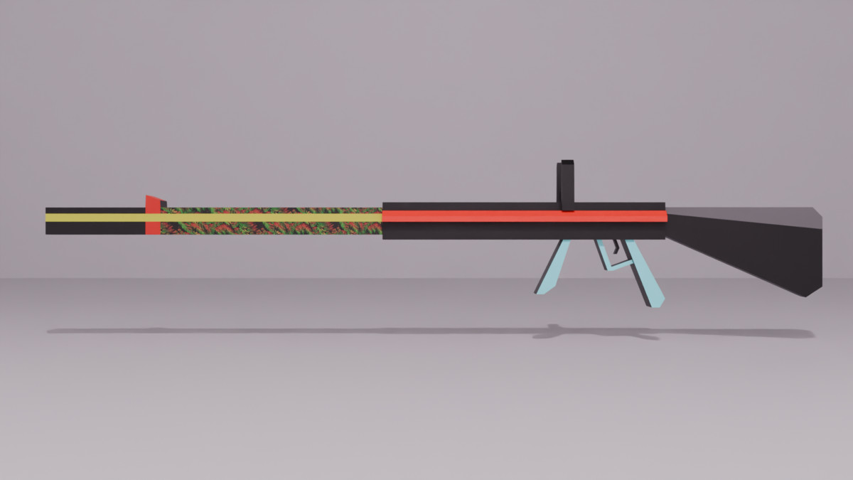 Stylized Low Poly Weapon Pack (Guns & Rifles)