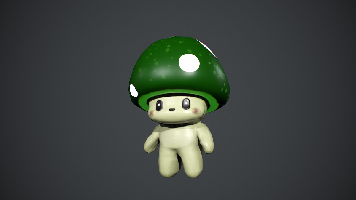 Mushroom Low Poly