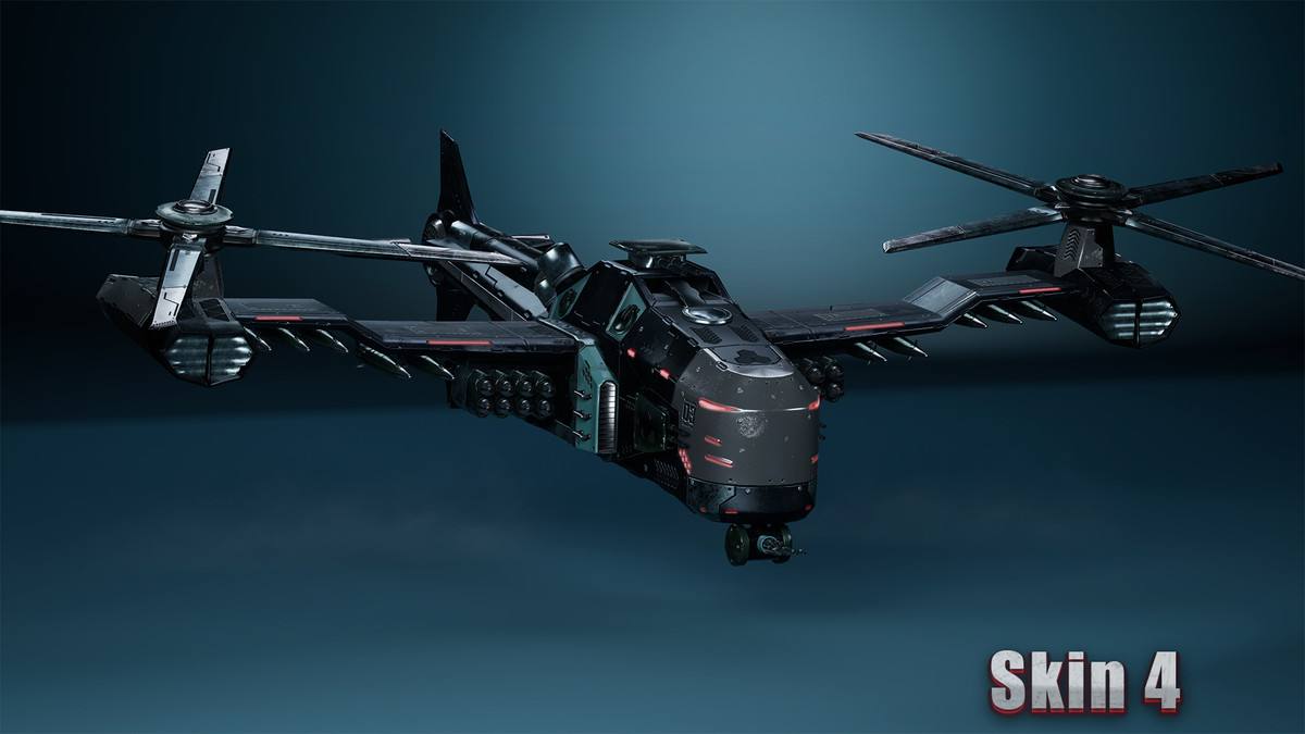Sci-Fi Transport - Military Helicopter