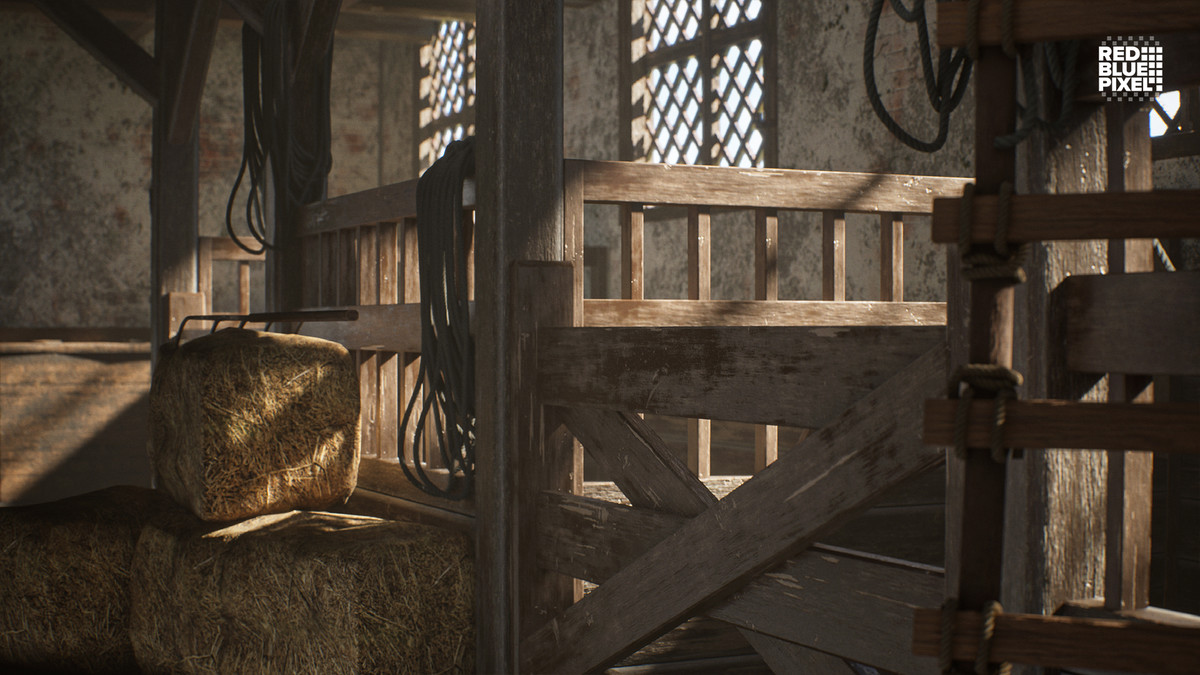 Medieval Horse Stable