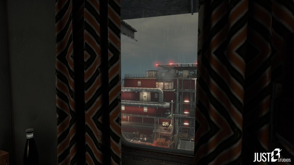 Modular Oil Rig Liope Environment (Ocean,Platform)