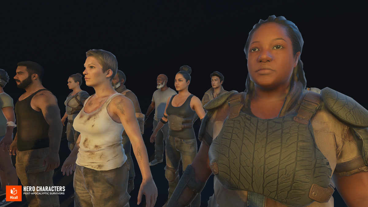 Hero Characters - Post-Apocalyptic Survivors