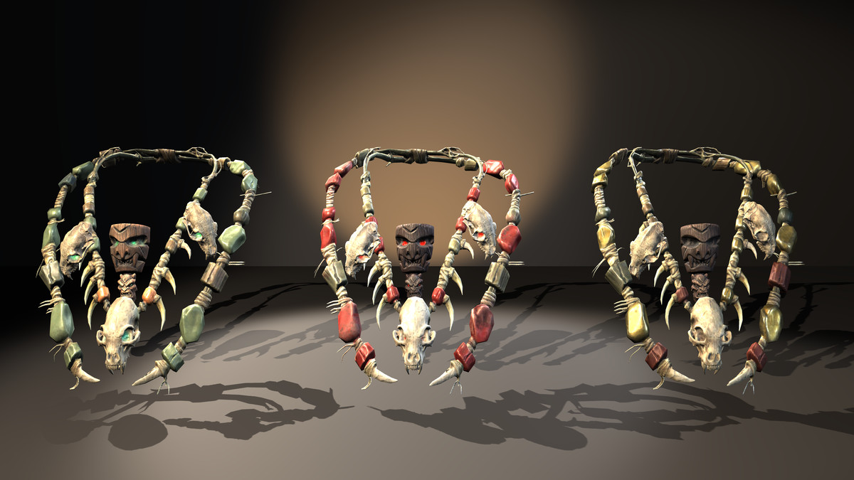 Fantasy Tribal Amulets Pack