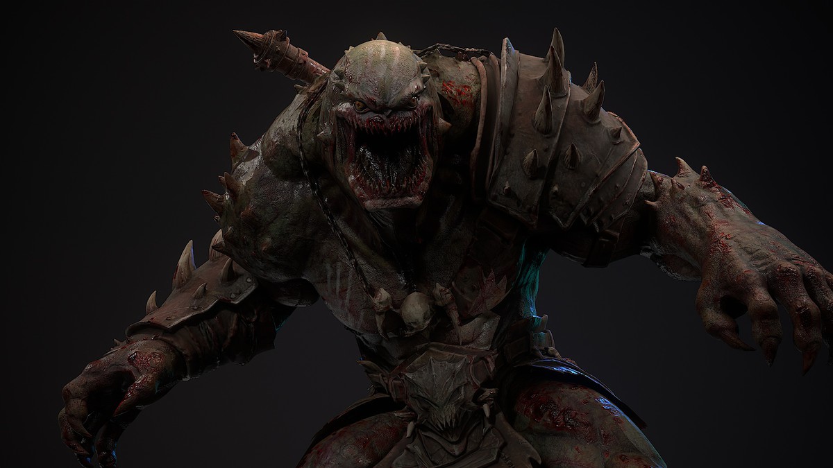 Brutal Warrior Monster