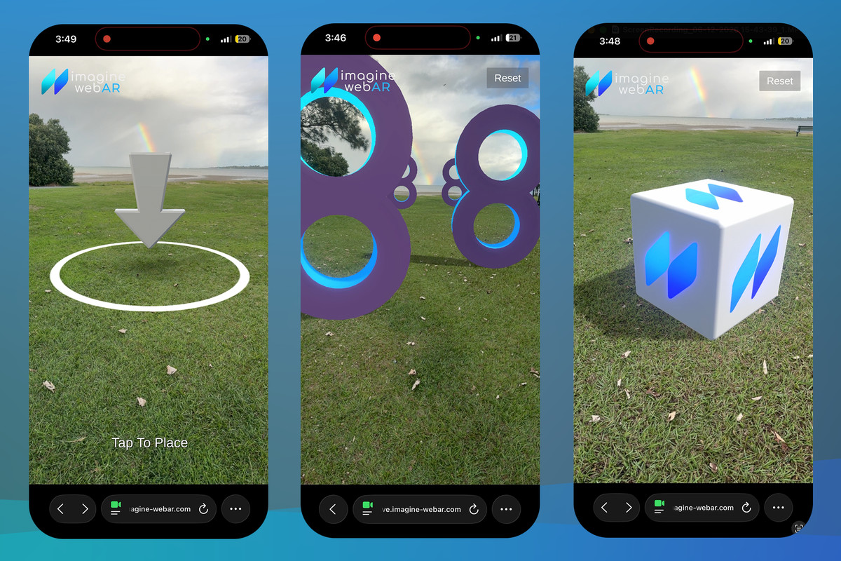 Imagine WebAR - WorldTrackerV8
