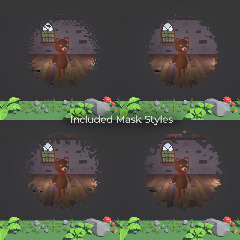 Keep Characters Always Visible - Camera Occlusion Cut Out for 2D & 3D - DOCS Pro