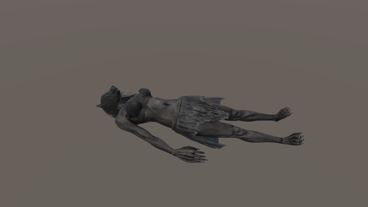 Female Werewolf - Realistic Horror Creature