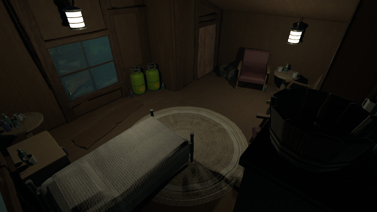 Realistic Beachfront Small Cabin Asset Package