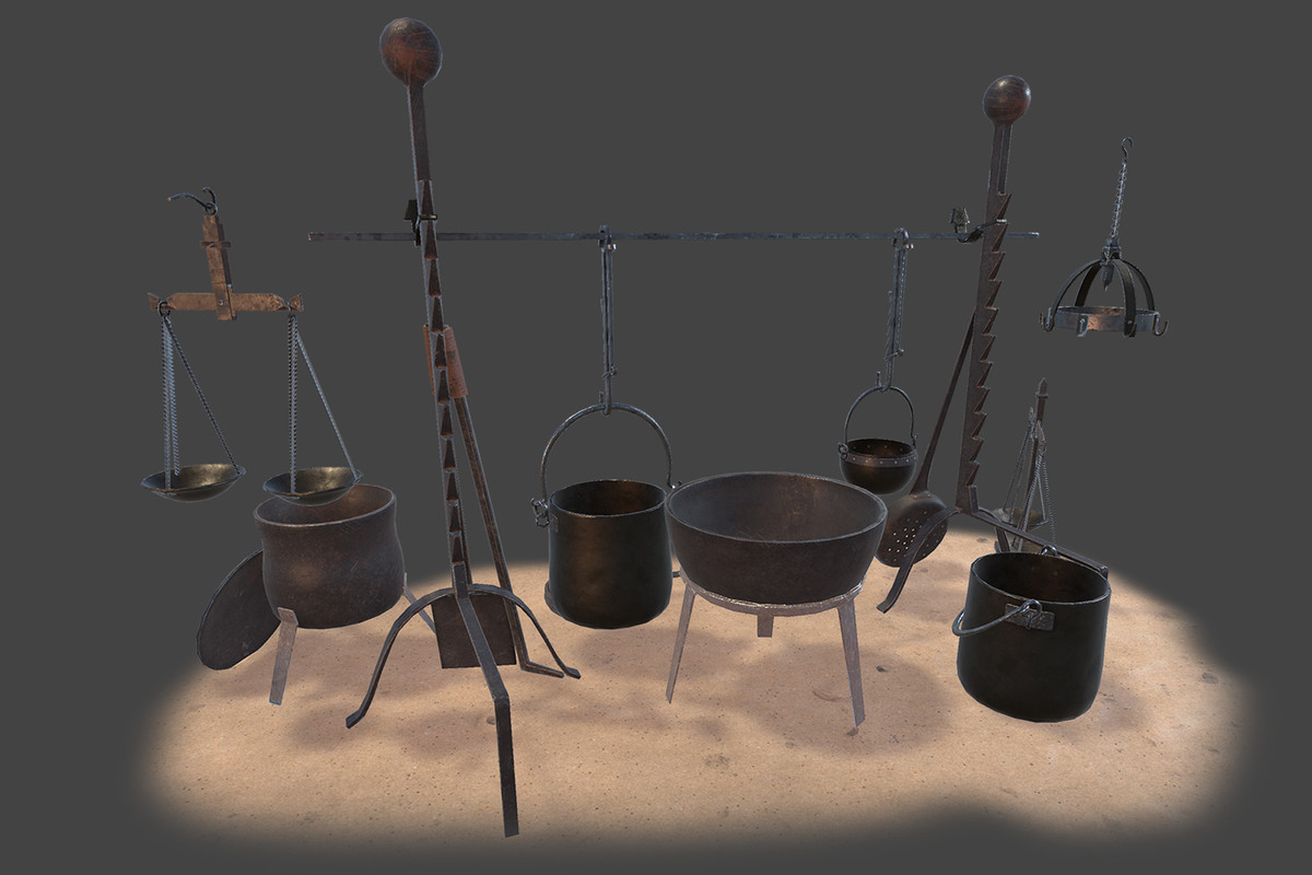 Kitchen Set Props