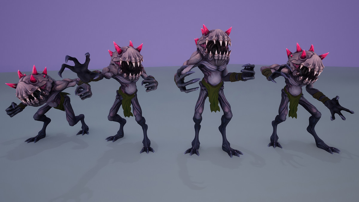 Stylized Cave Monster